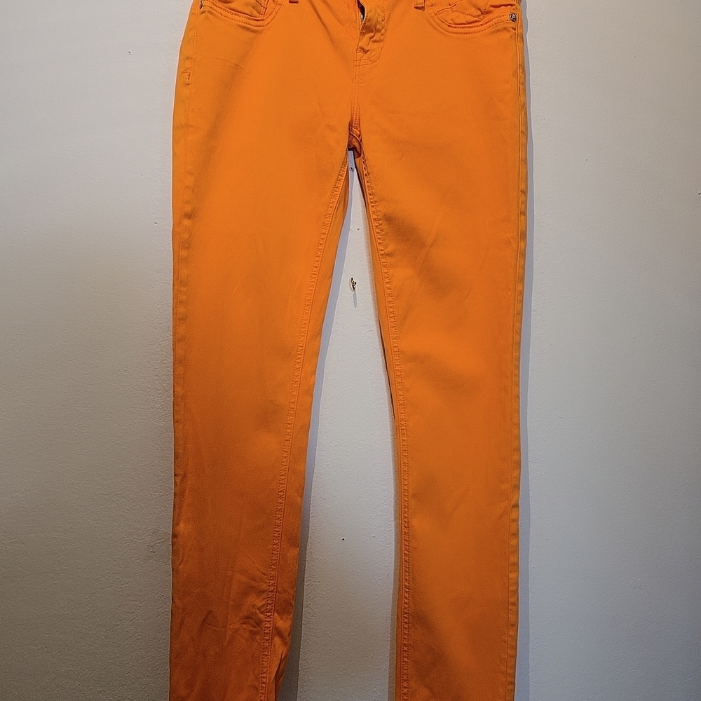 Bright Orange Jeans